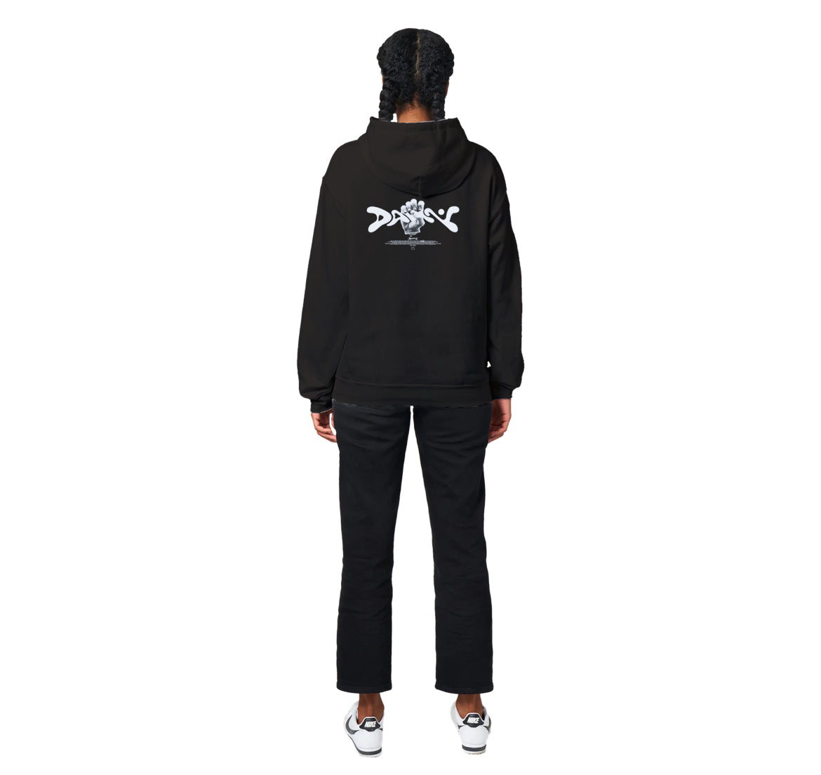 Asterix Black DAWN Unisex pullover Hoodie