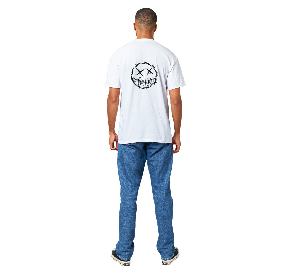 Asterix White FACE Crewneck T-shirt