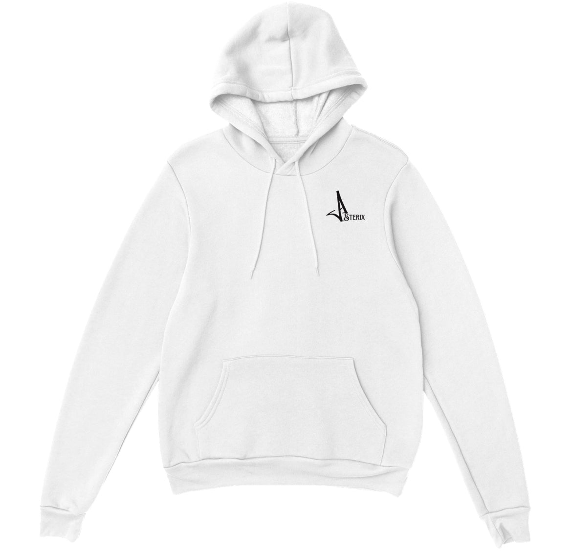 Asterix White Unisex Pullover Hoodie