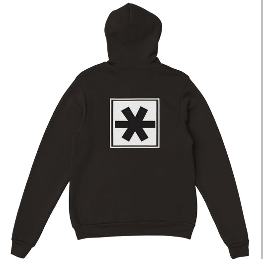 Asterix Black Unisex Pullover Hoodie